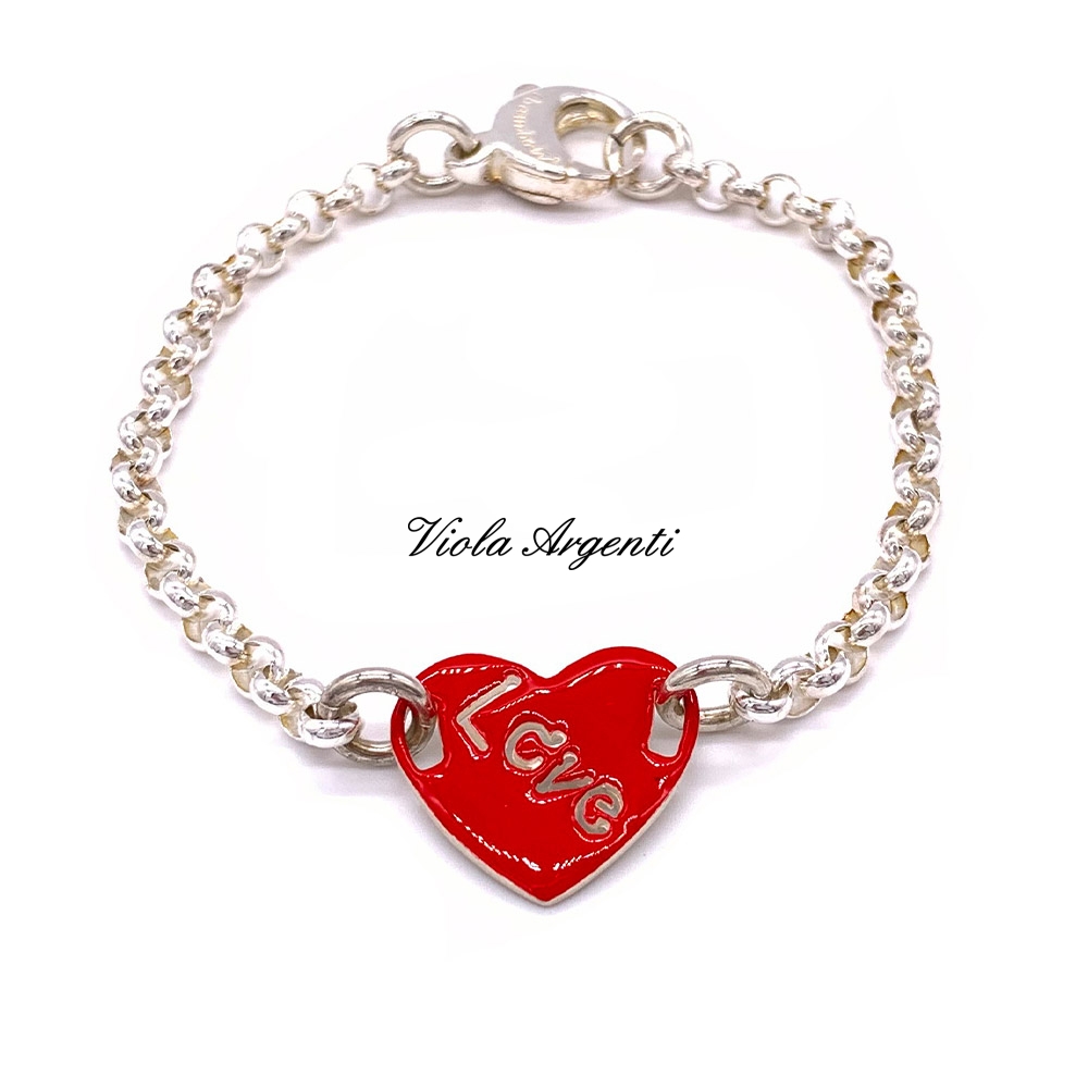Bracciale LOVE di ibamboli. Argento online