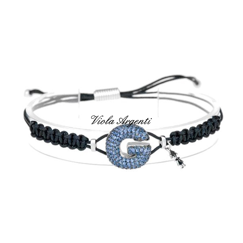 Bracciale con iniziale G di ibamboli. Argento online