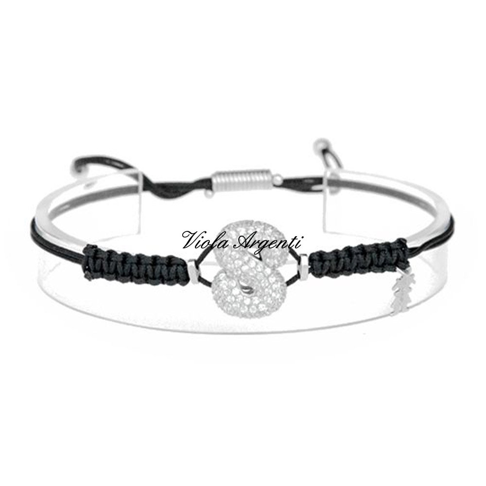 Bracciale con iniziale S di ibamboli. Argento online
