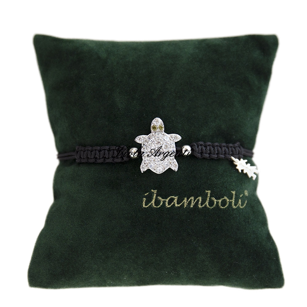 Bracciale TARTARUGA di ibamboli. Argento online