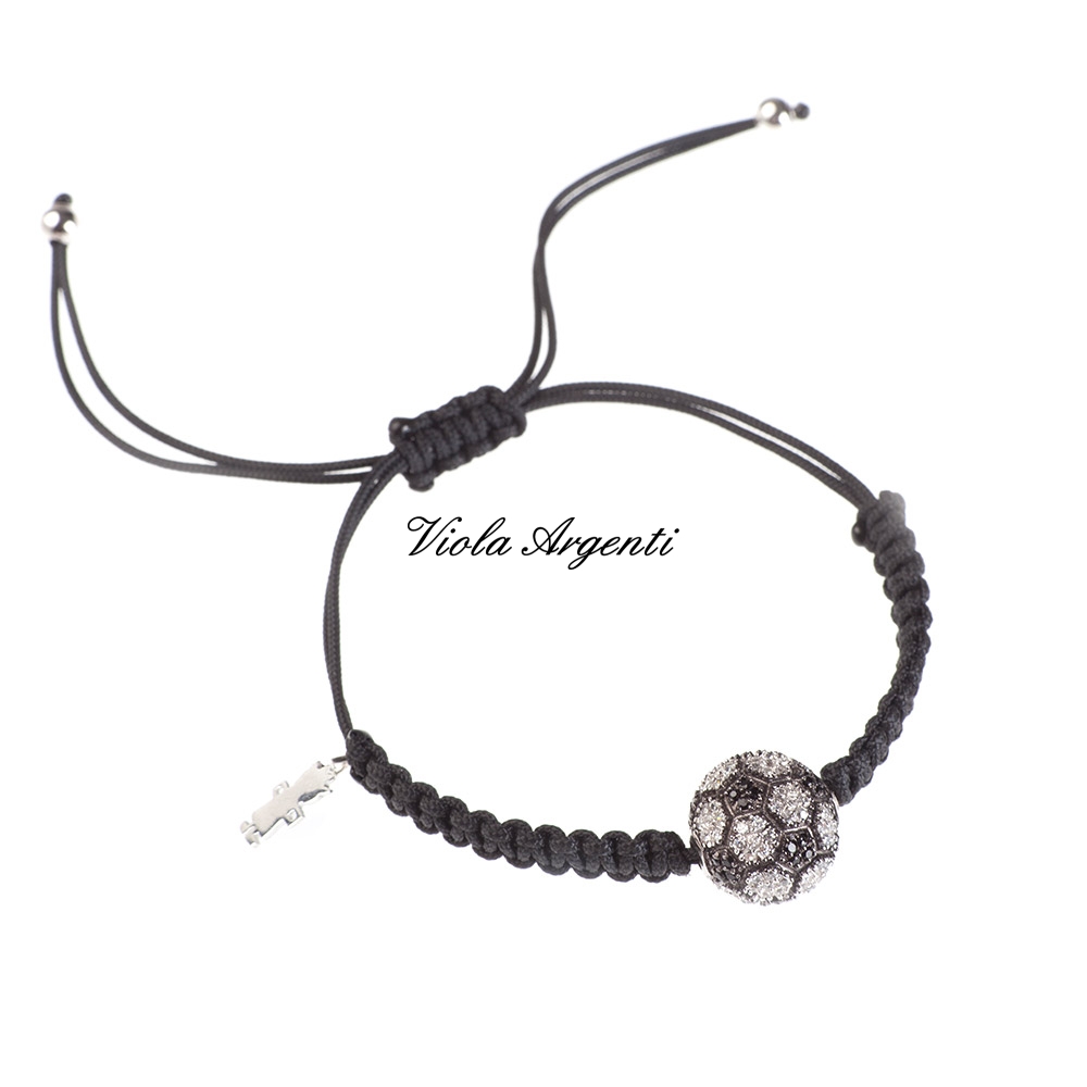 Bracciale Soccer di ibamboli. Argento online