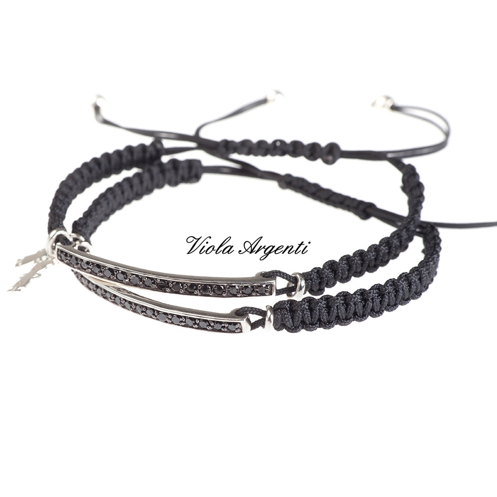 Bracciale Barr&egrave; di ibamboli. Argento online
