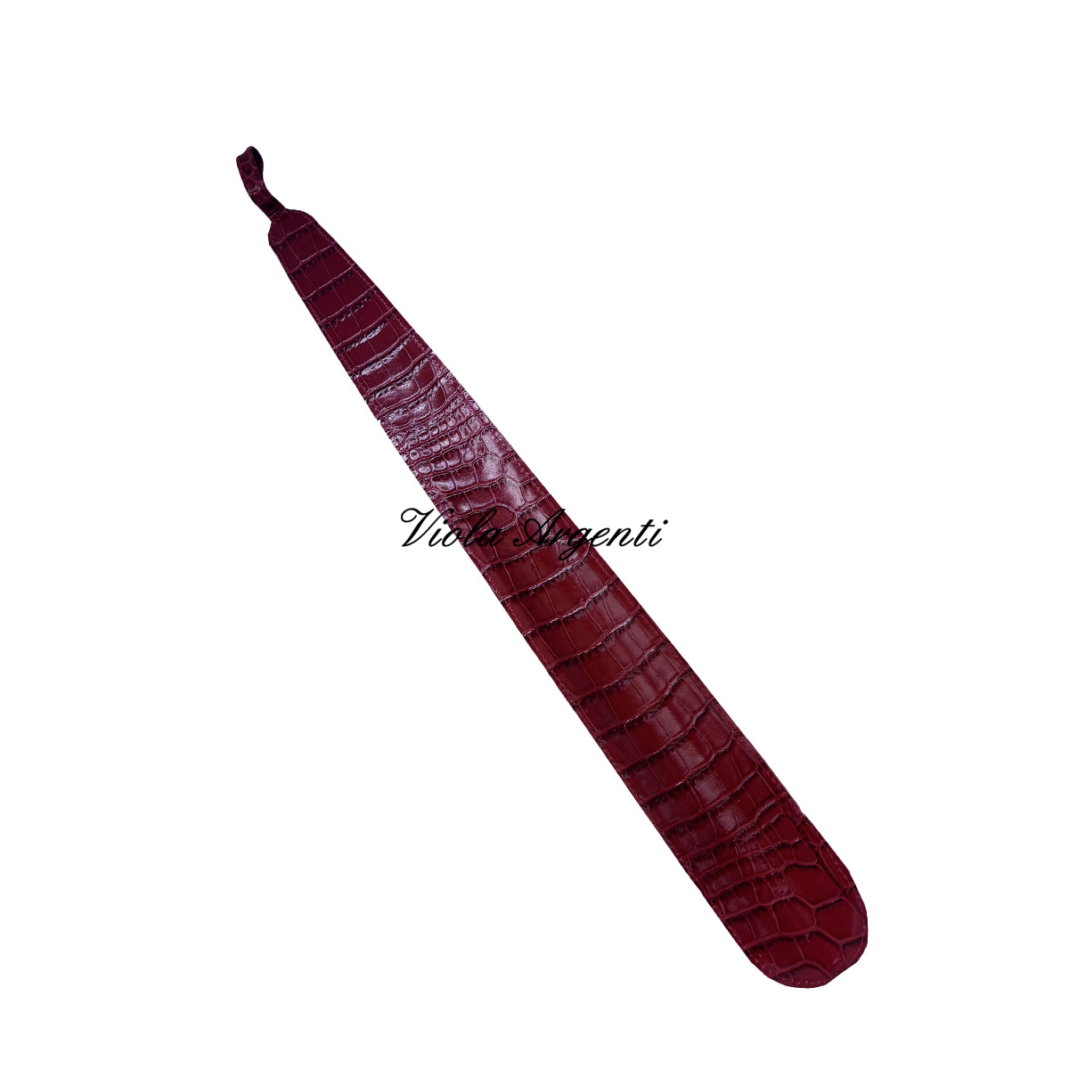Calzascarpe artigianale in vera pelle di . Argento online