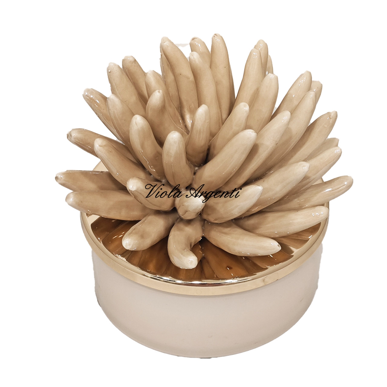 Candela corallo avorio di . Argento online