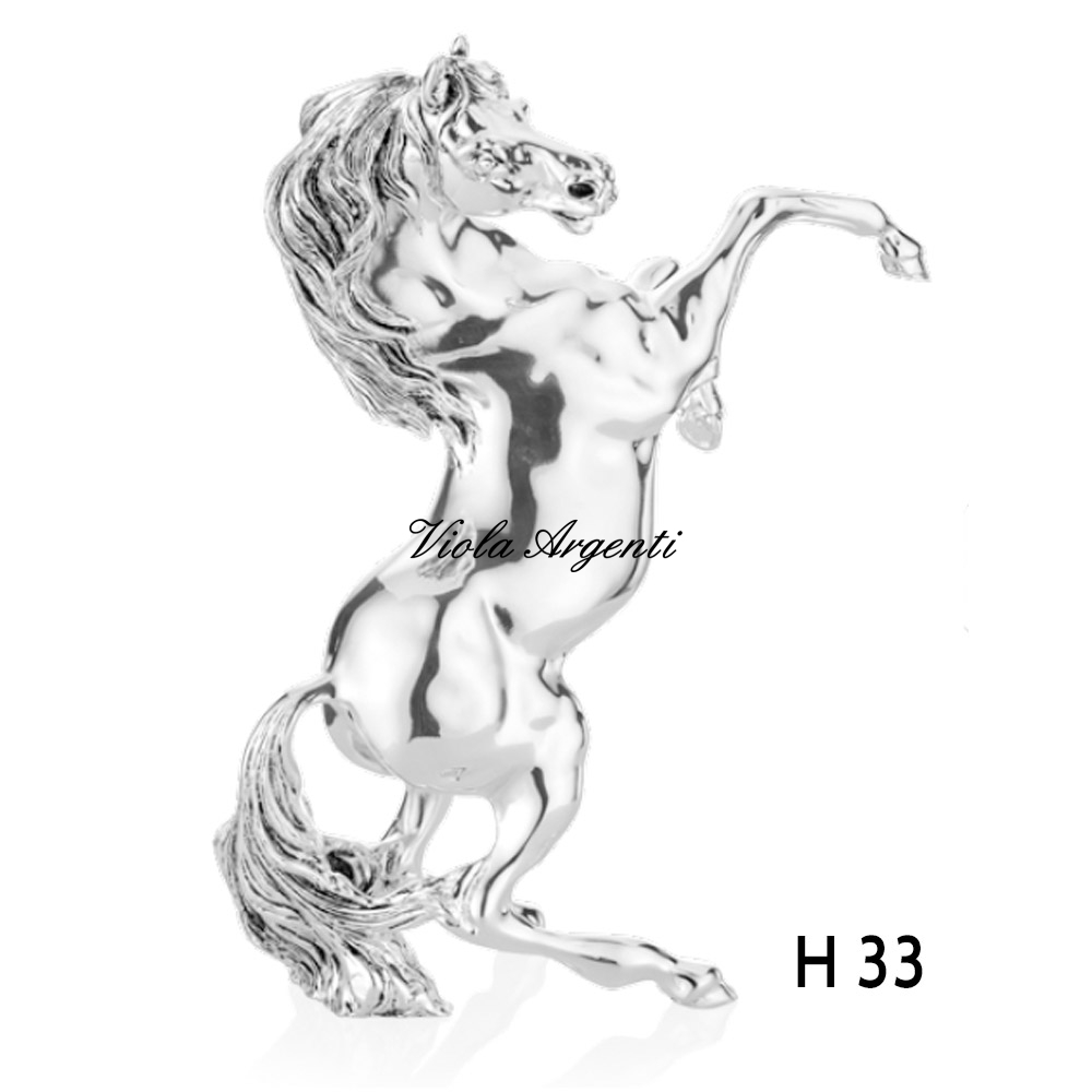 Scultura Cavallo di Valenti. Argento online
