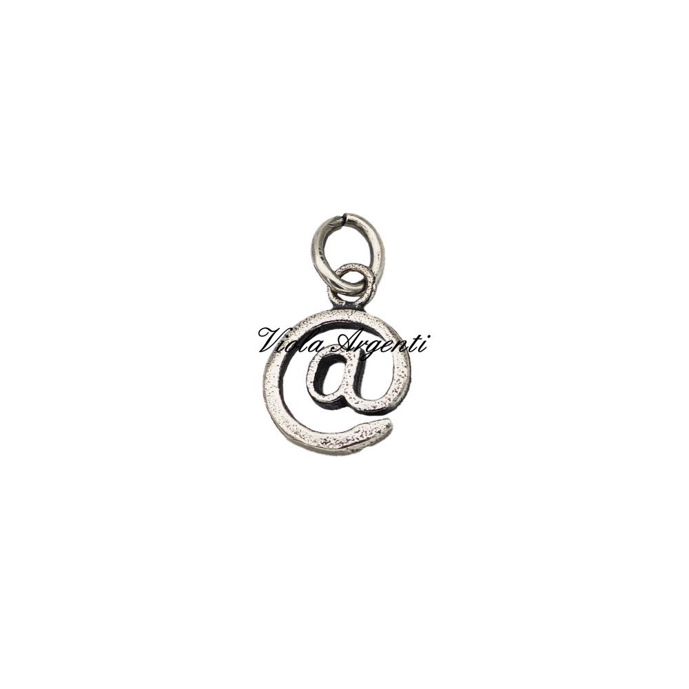 Ciondolo chiocciola internet mini di . Argento online