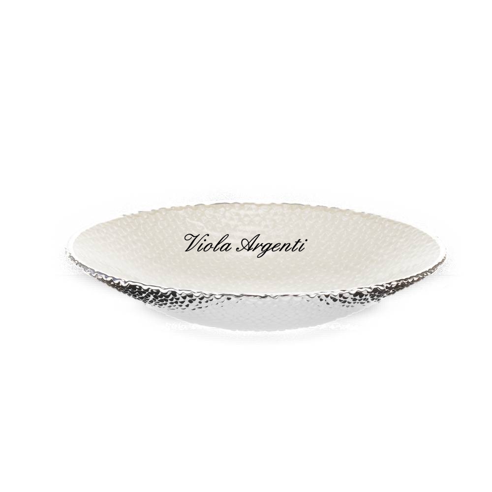 Ciotola Grain Madreperla di . Argento online