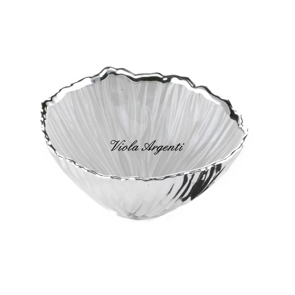 Ciotola Fiore Madreperla di . Argento online