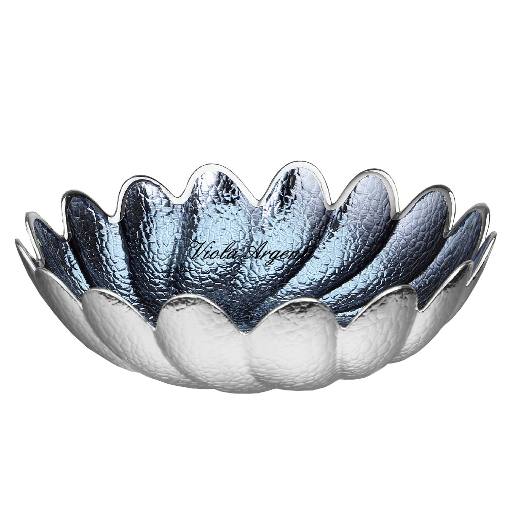 Ciotola torciglione blu notte di . Argento online