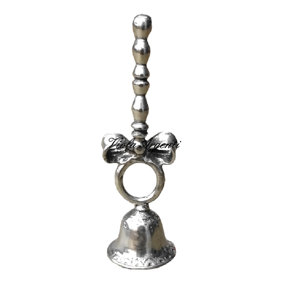Campana fiocco traforato di . Argento online