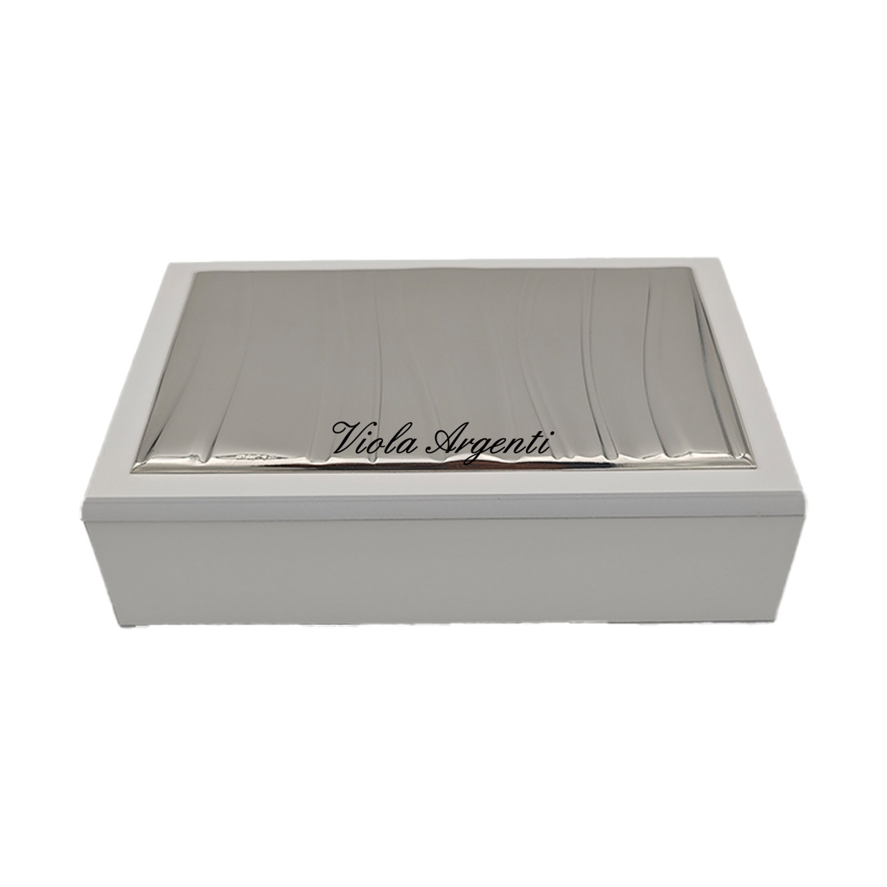 Cofanetto portagioie bianco Dune di . Argento online