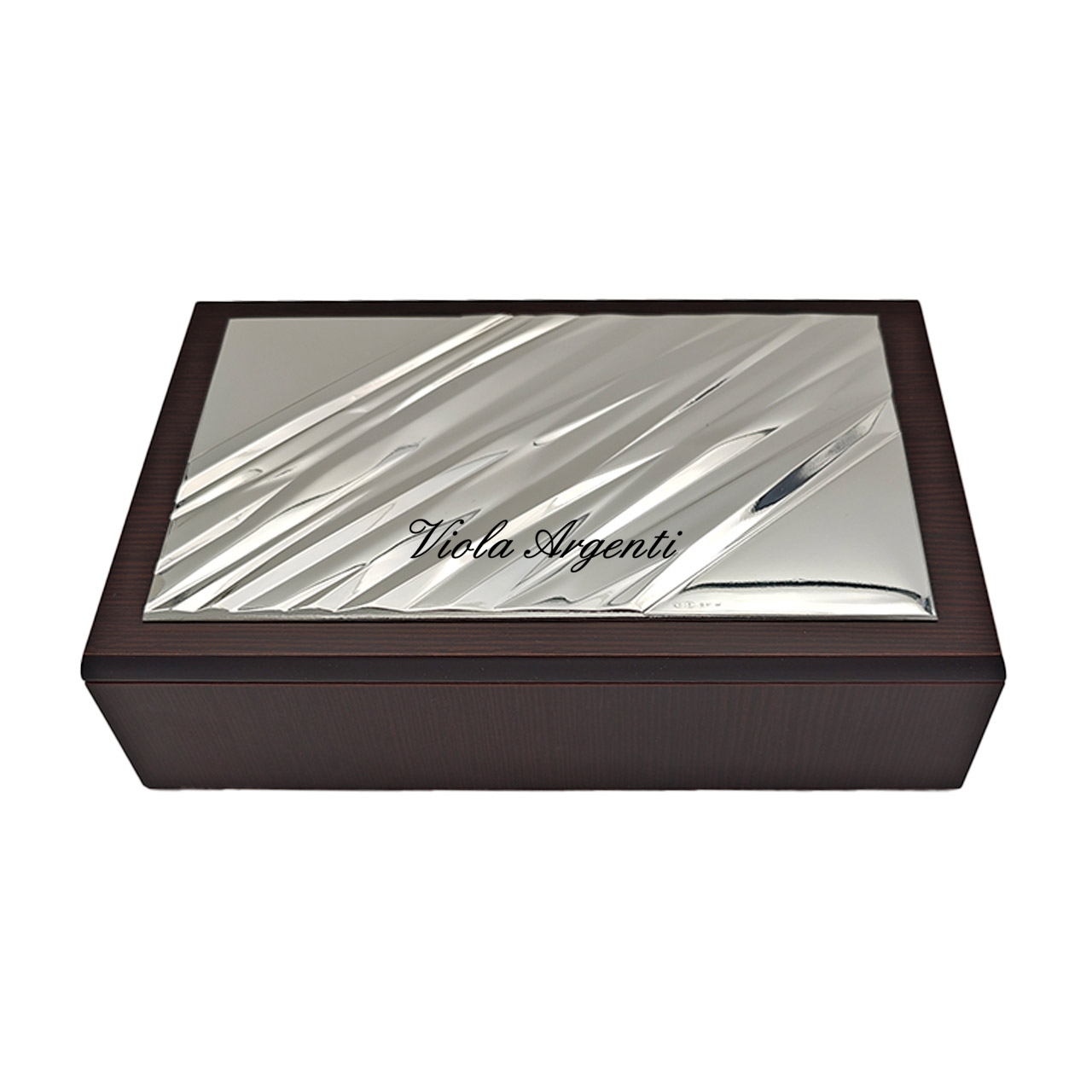 Cofanetto in legno e argento di . Argento online