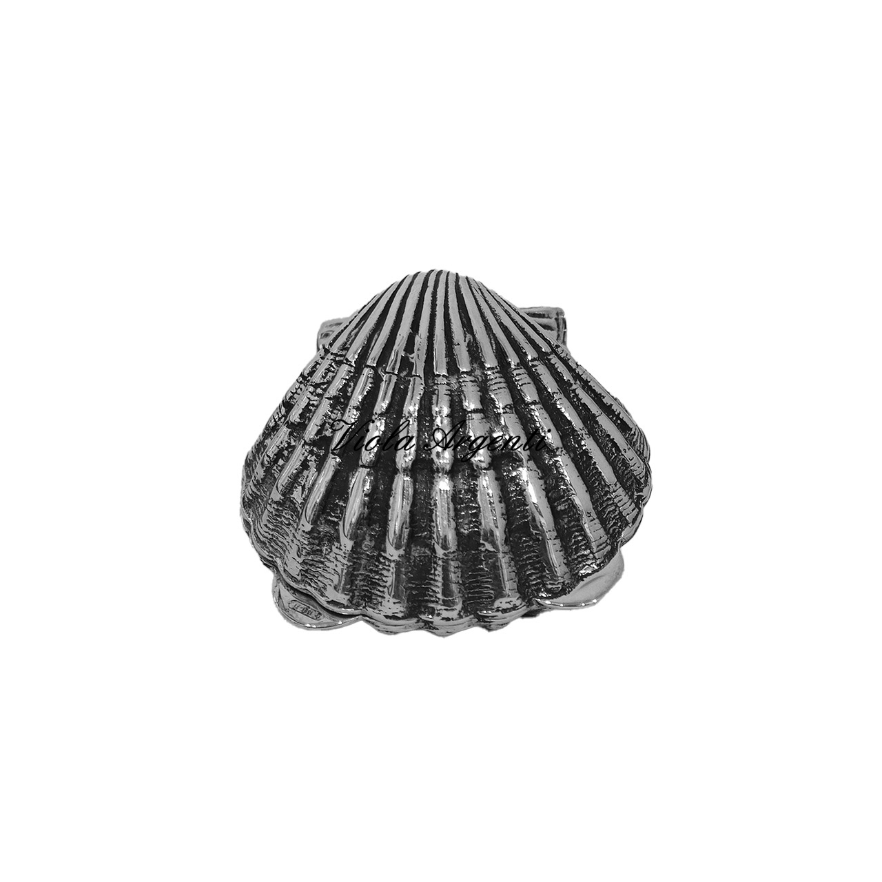 Scatolina a forma di conchiglia piccola di . Argento online