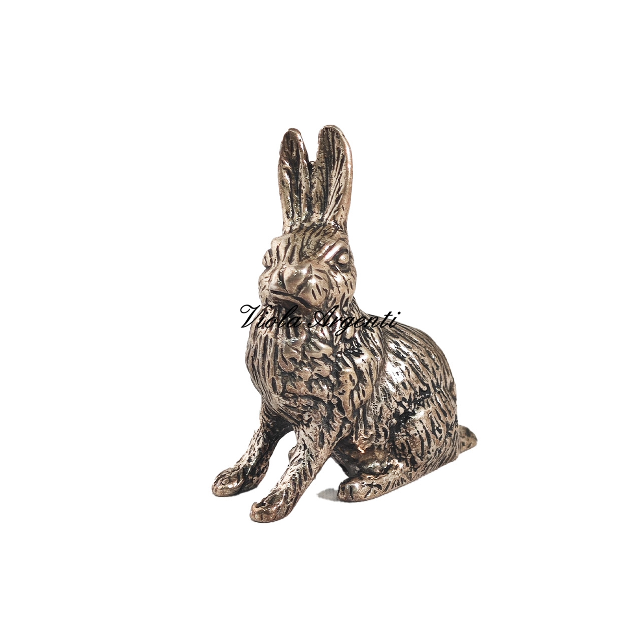 Coniglietto seduto di . Argento online