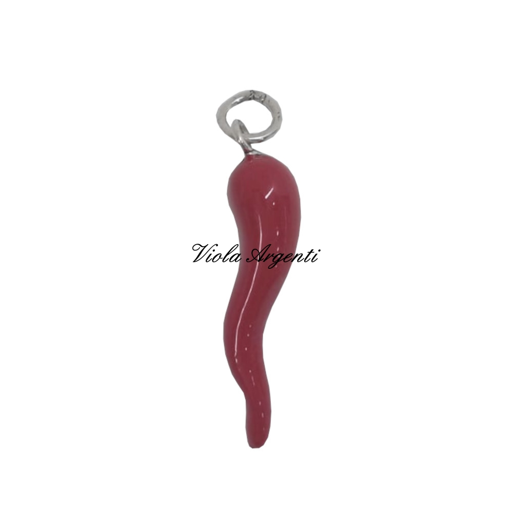 Corno argento rosso di . Argento online
