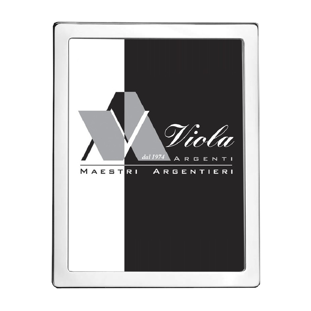 Cornice Portafoto in Argento 925 Liscia con Angoli Stondati di . Argento online
