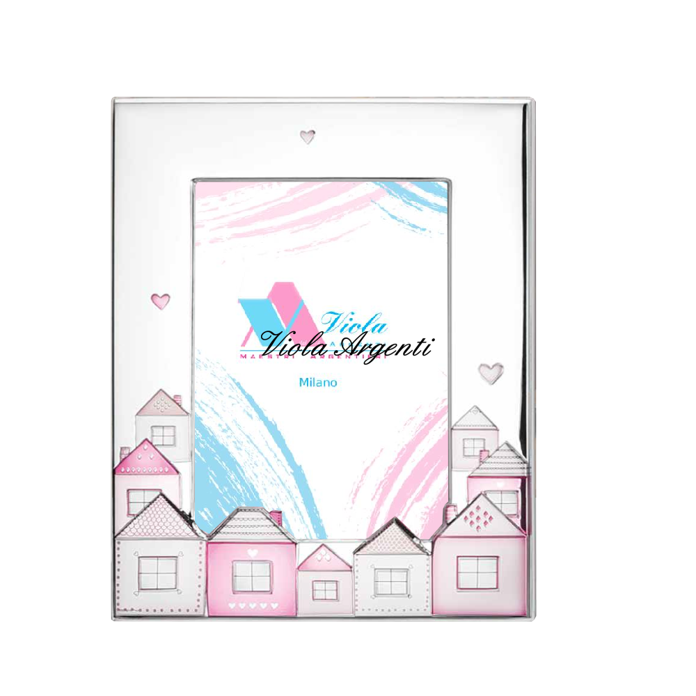 Cornice casette rosa di . Argento online