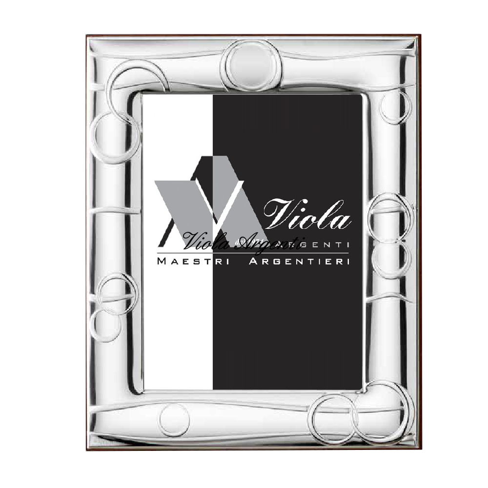 Cornice cerchi di . Argento online