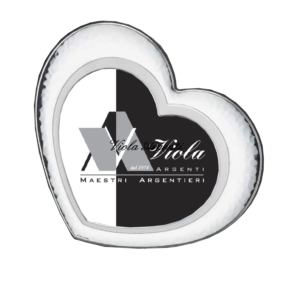 Cornice cuore di lato di . Argento online