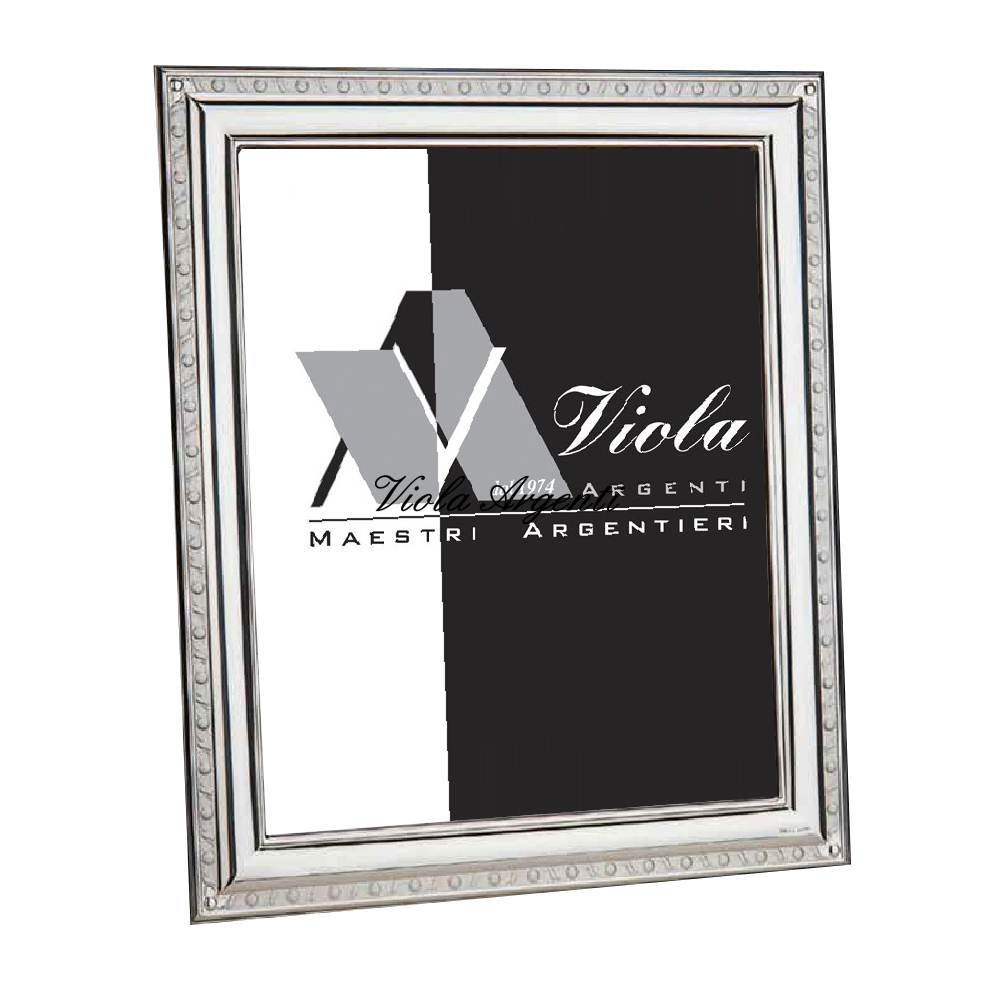 Cornice onde sabbiata di . Argento online