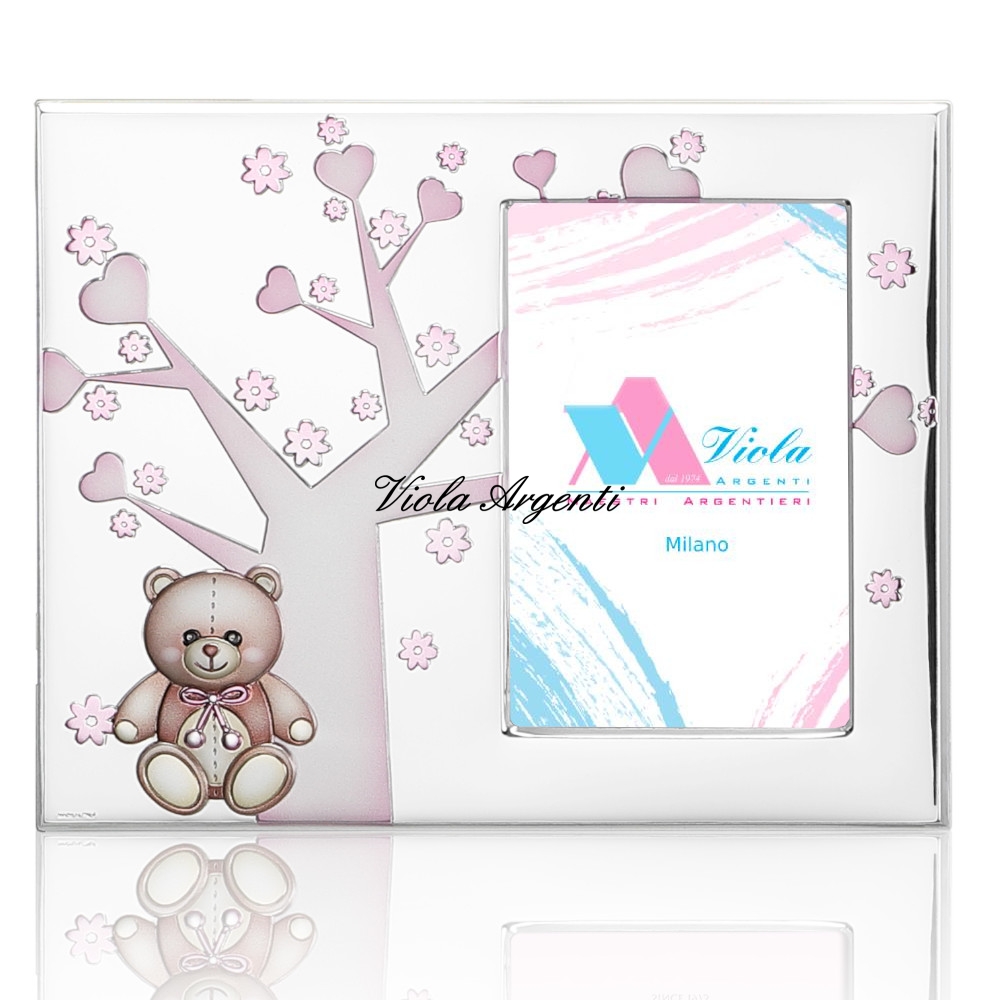 Cornice albero della felicità rosa di . Argento online