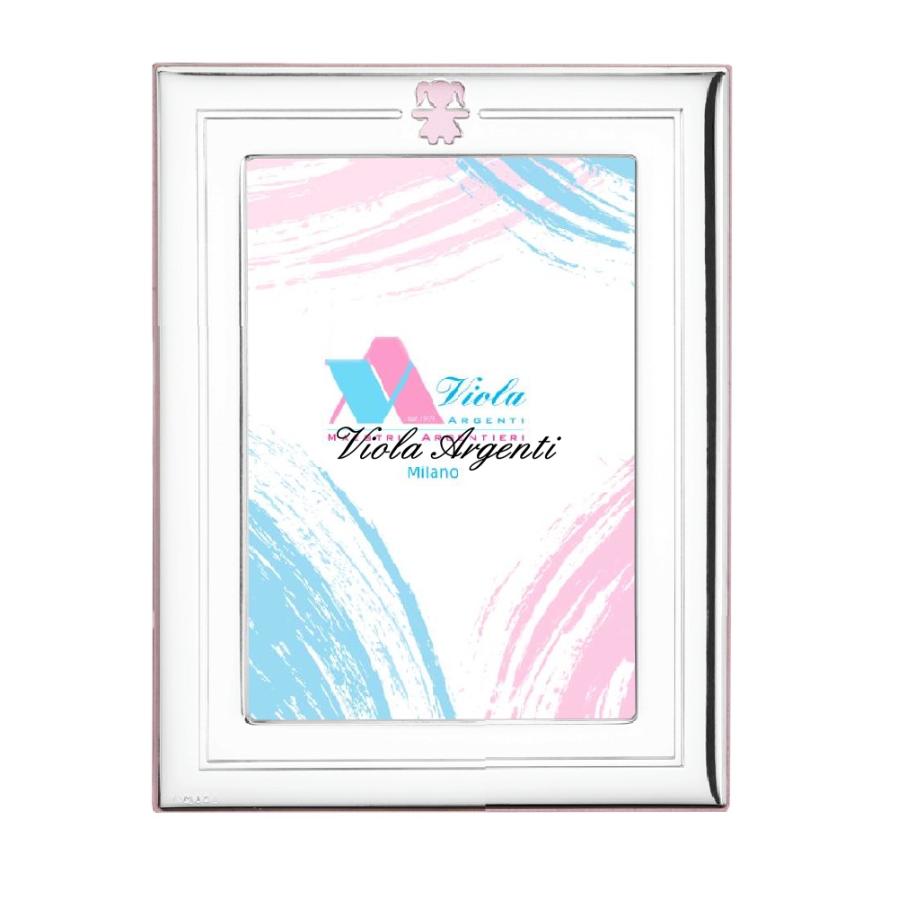 Cornice simbolo bimba di . Argento online