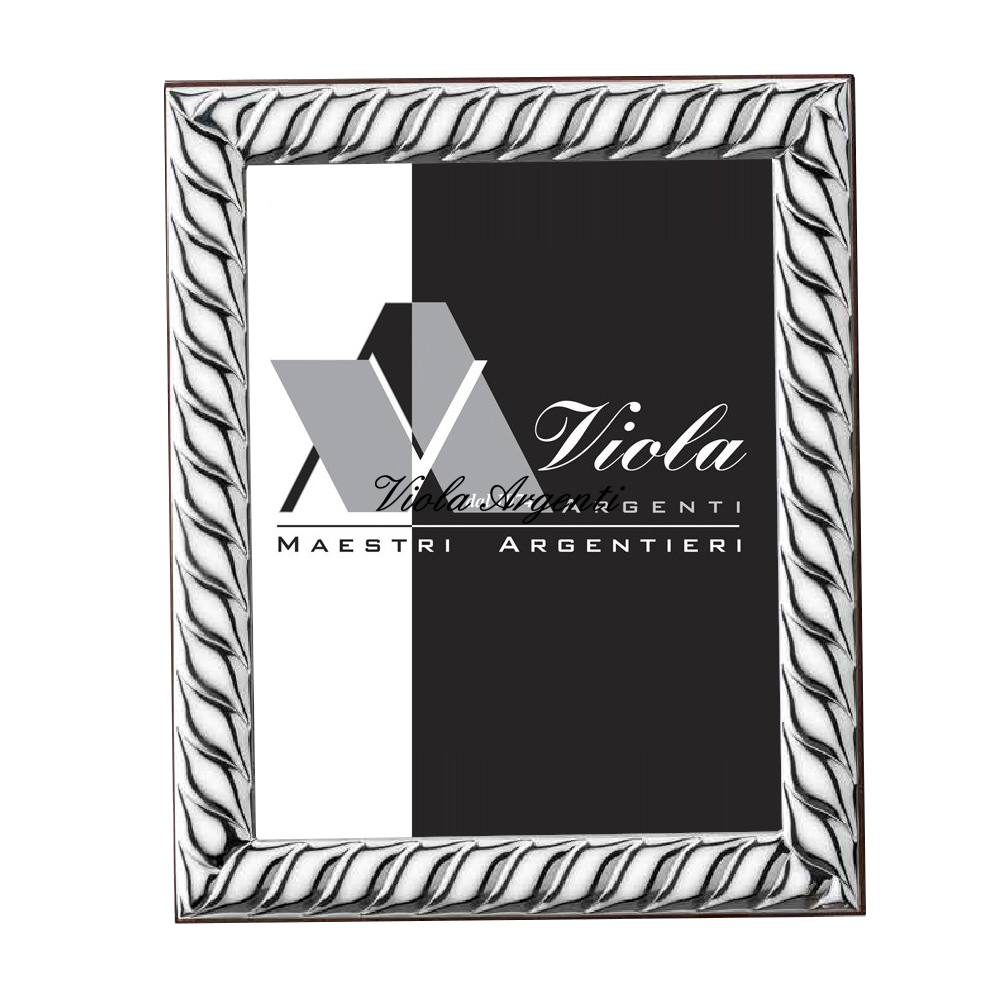 Cornice torcion lucida di . Argento online