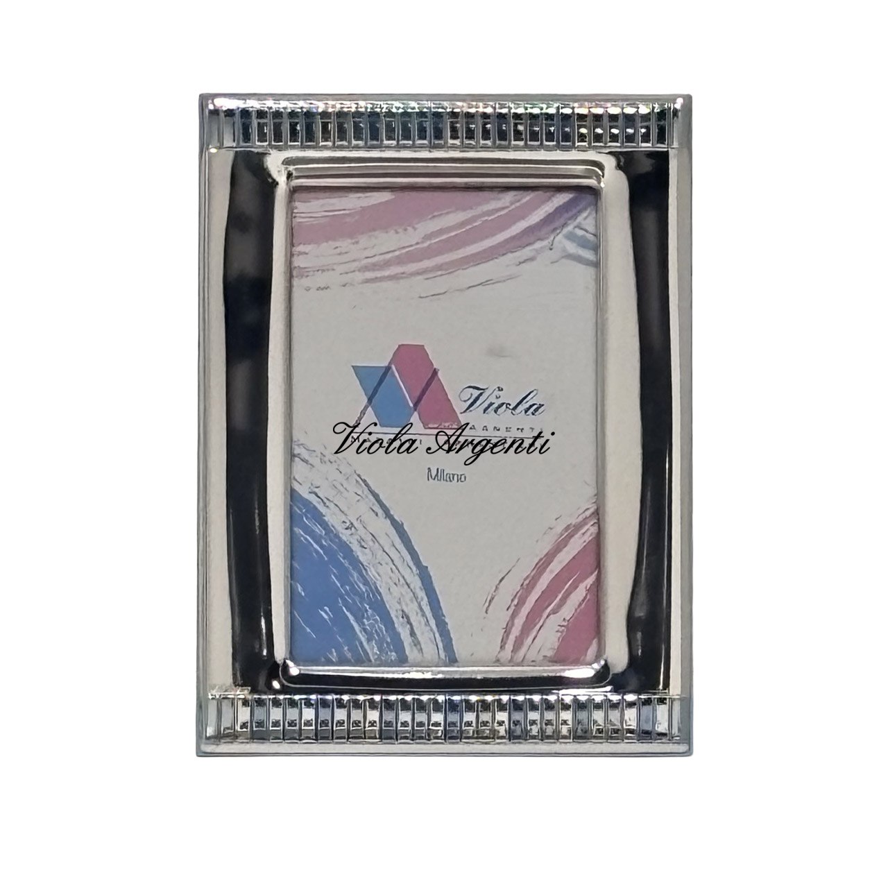 Cornice portafoto bimbo in argento laminato di . Argento online