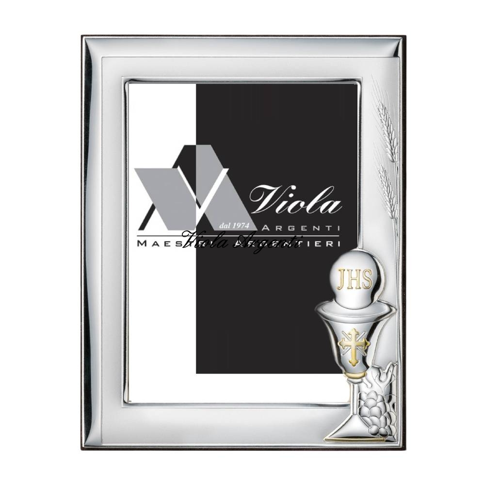 Cornice prima comunione di . Argento online