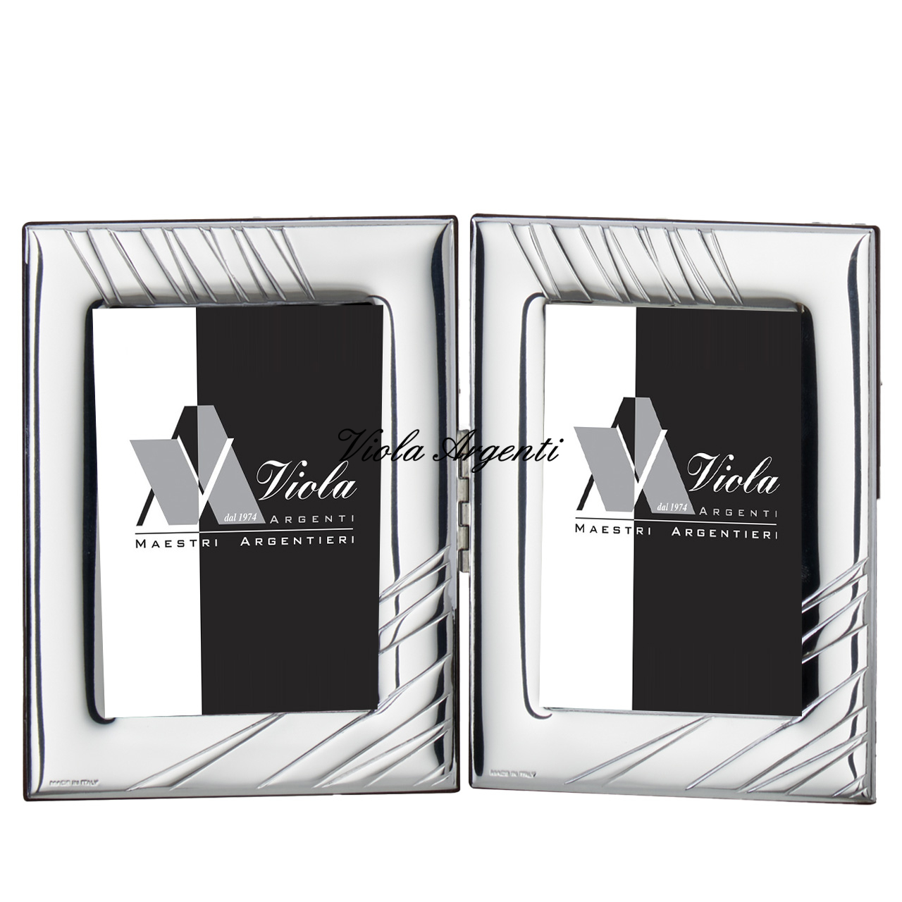 Cornice doppia in Argento 999 di . Argento online