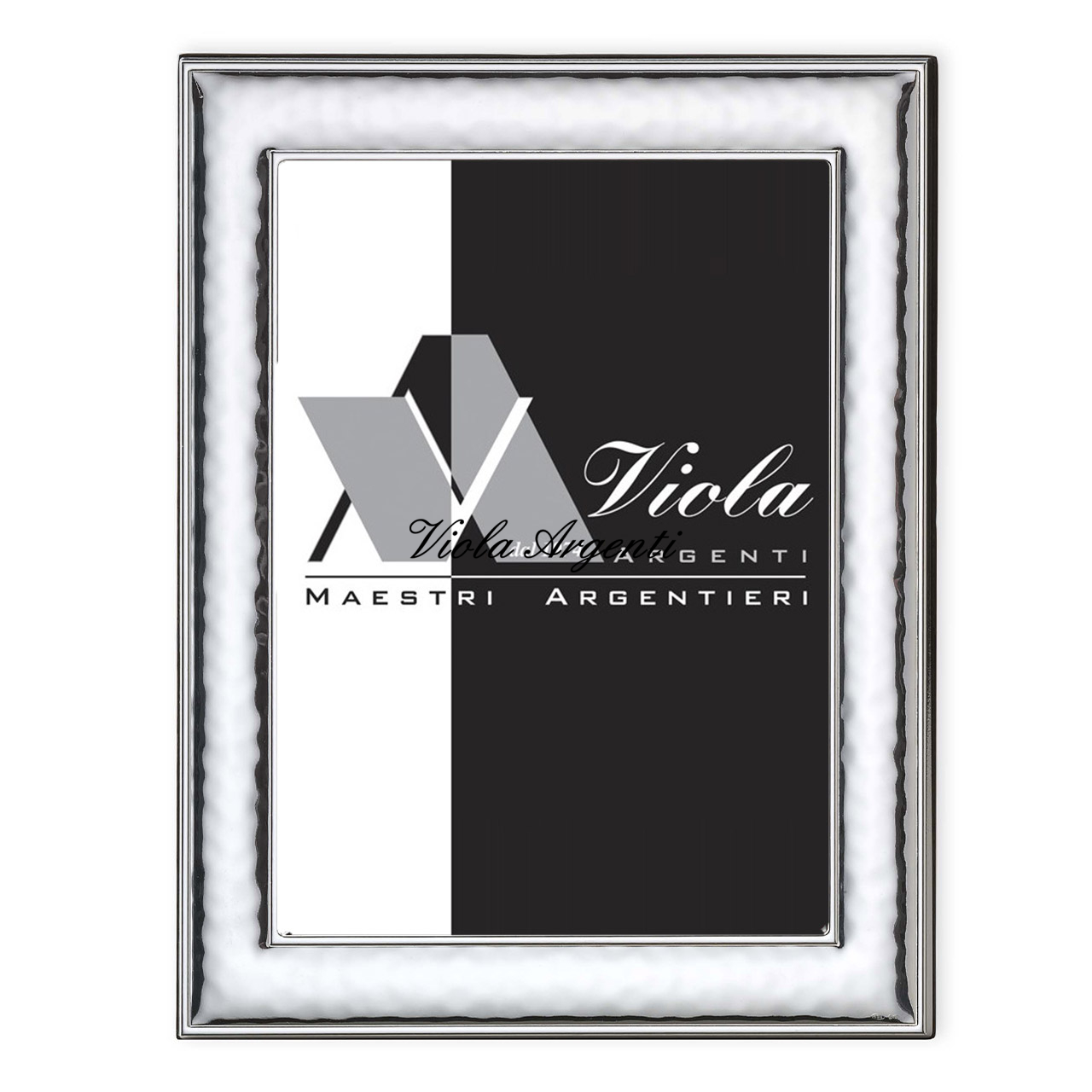 Cornice 925 lucido martellato di . Argento online