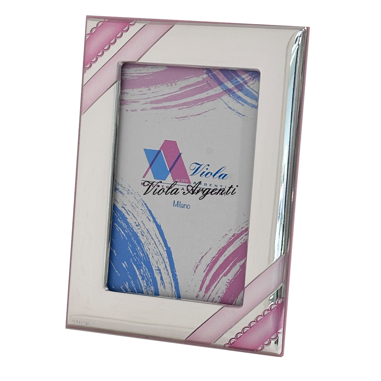 Portafoto fascia rosa di . Argento online