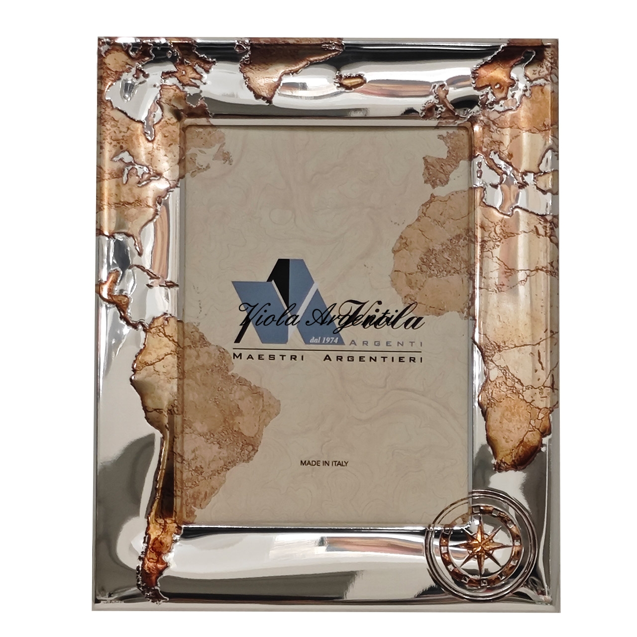 Cornice Giramondo di . Argento online