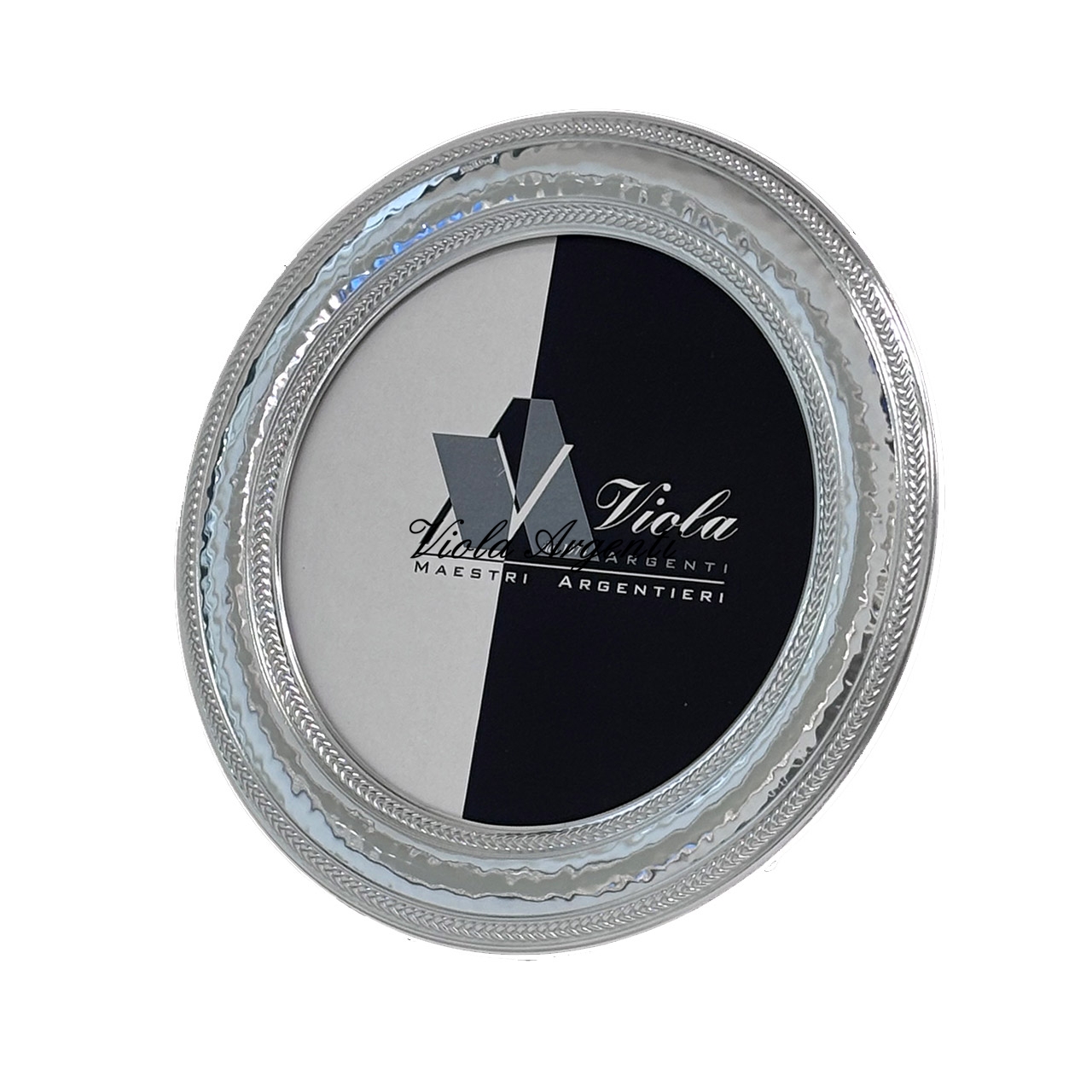 Cornice tonda argento di . Argento online