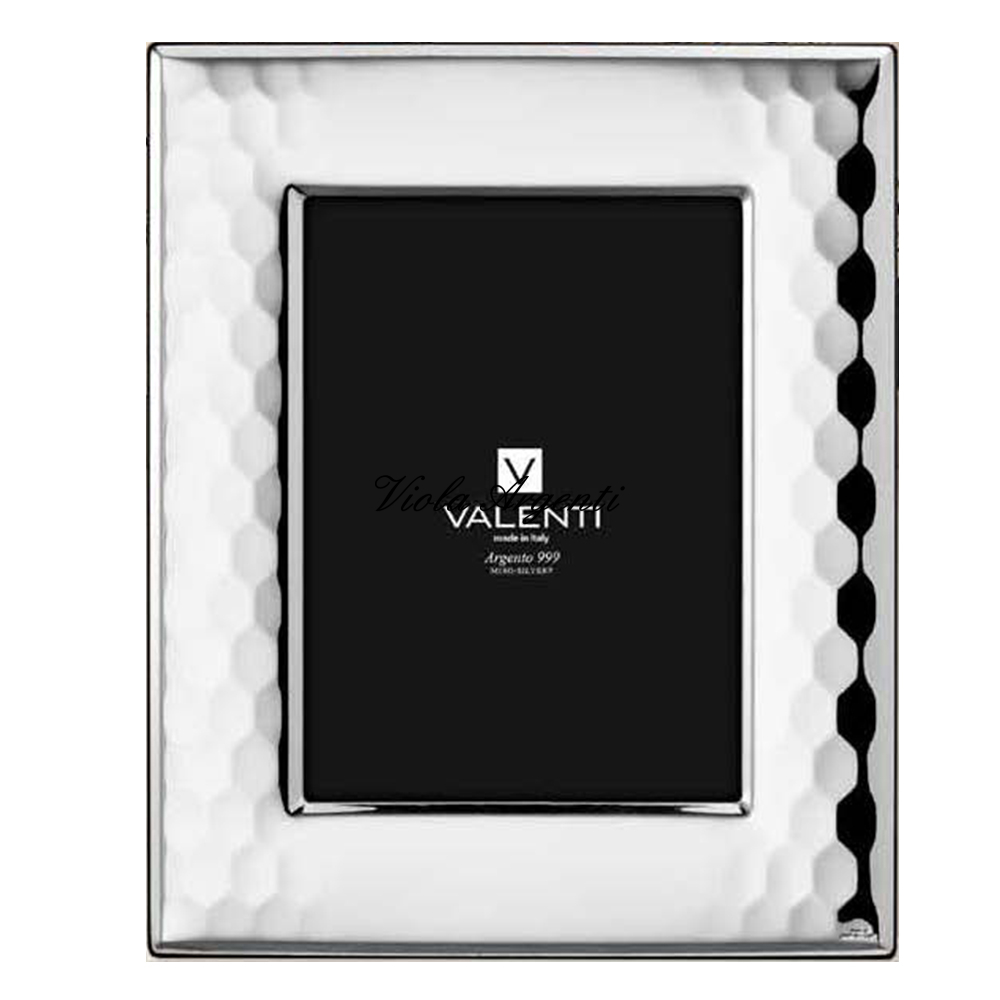 Cornice Valenti a nido d'ape di Valenti. Argento online