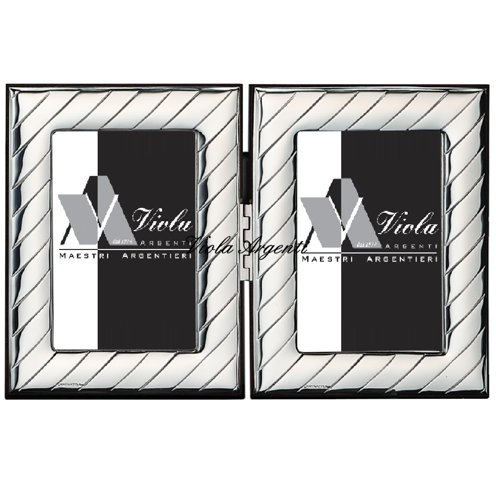 Cornice doppia Clark di . Argento online