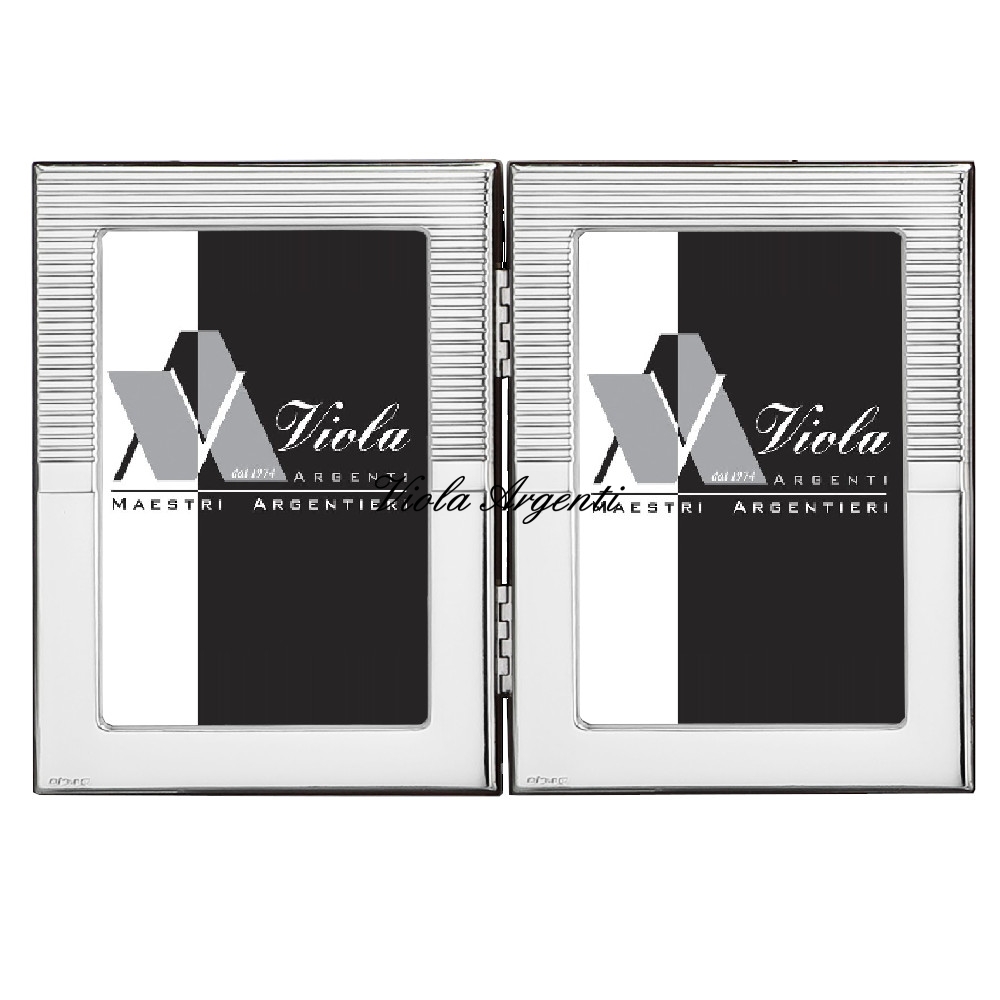 Cornice doppia elle di . Argento online