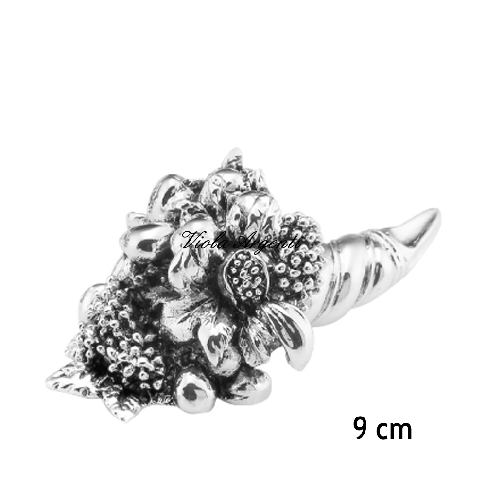 Cornucopia portafortuna di Valenti. Argento online