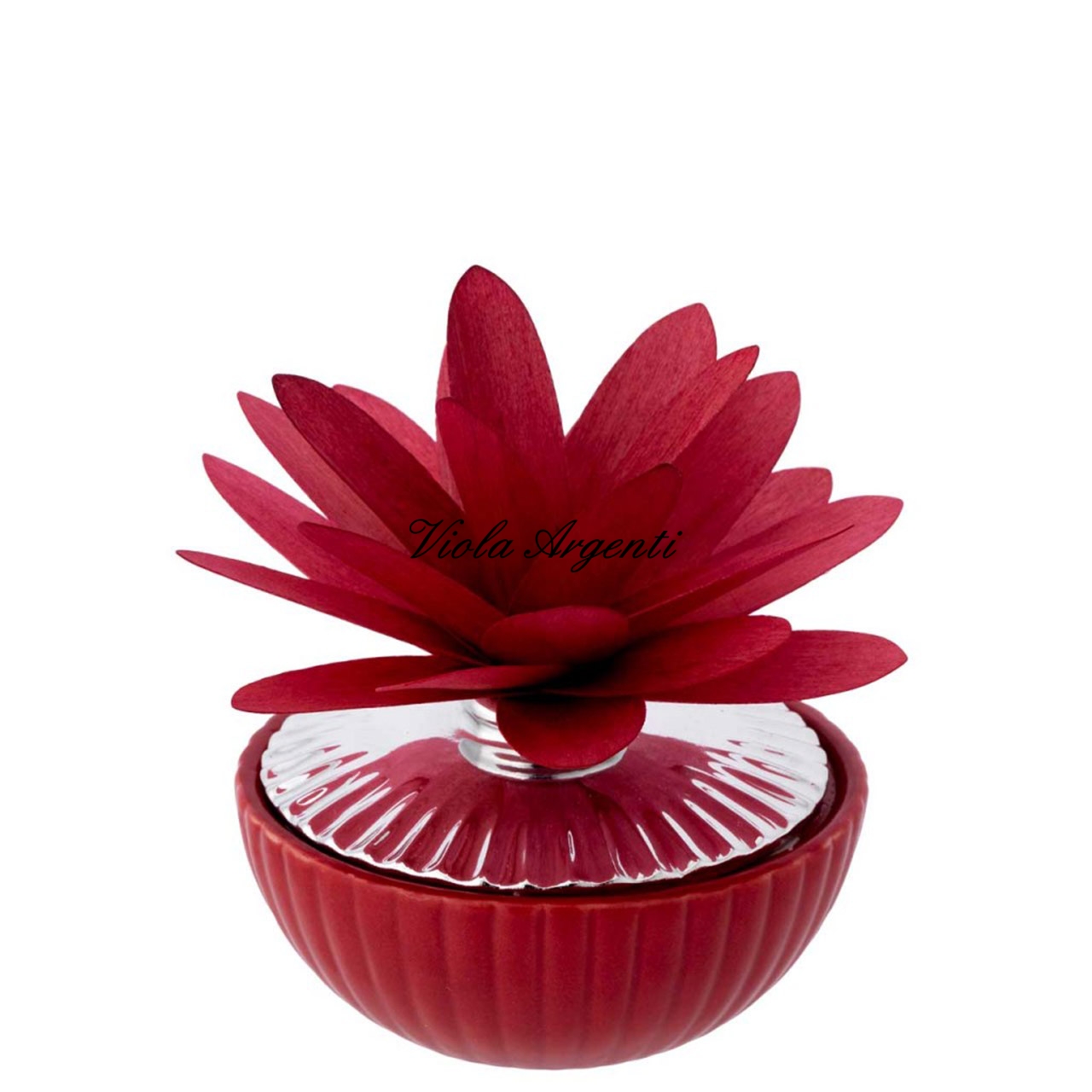Diffusore profumatore dalia rossa di . Argento online