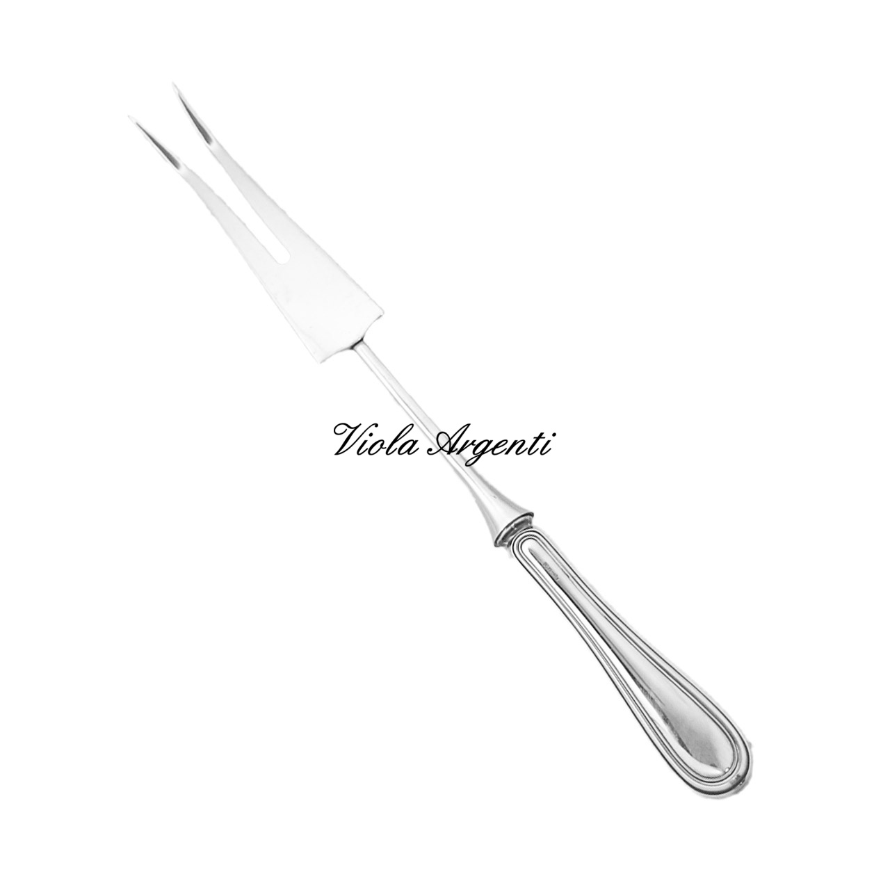 Forchetta barbecue inglese di . Argento online