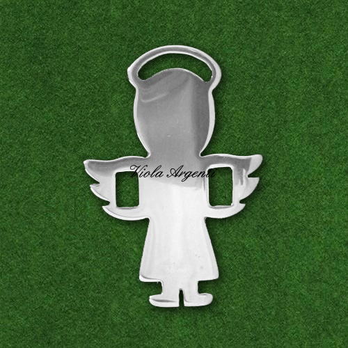 Ciondolo Angelo personalizzabile di ibamboli. Argento online