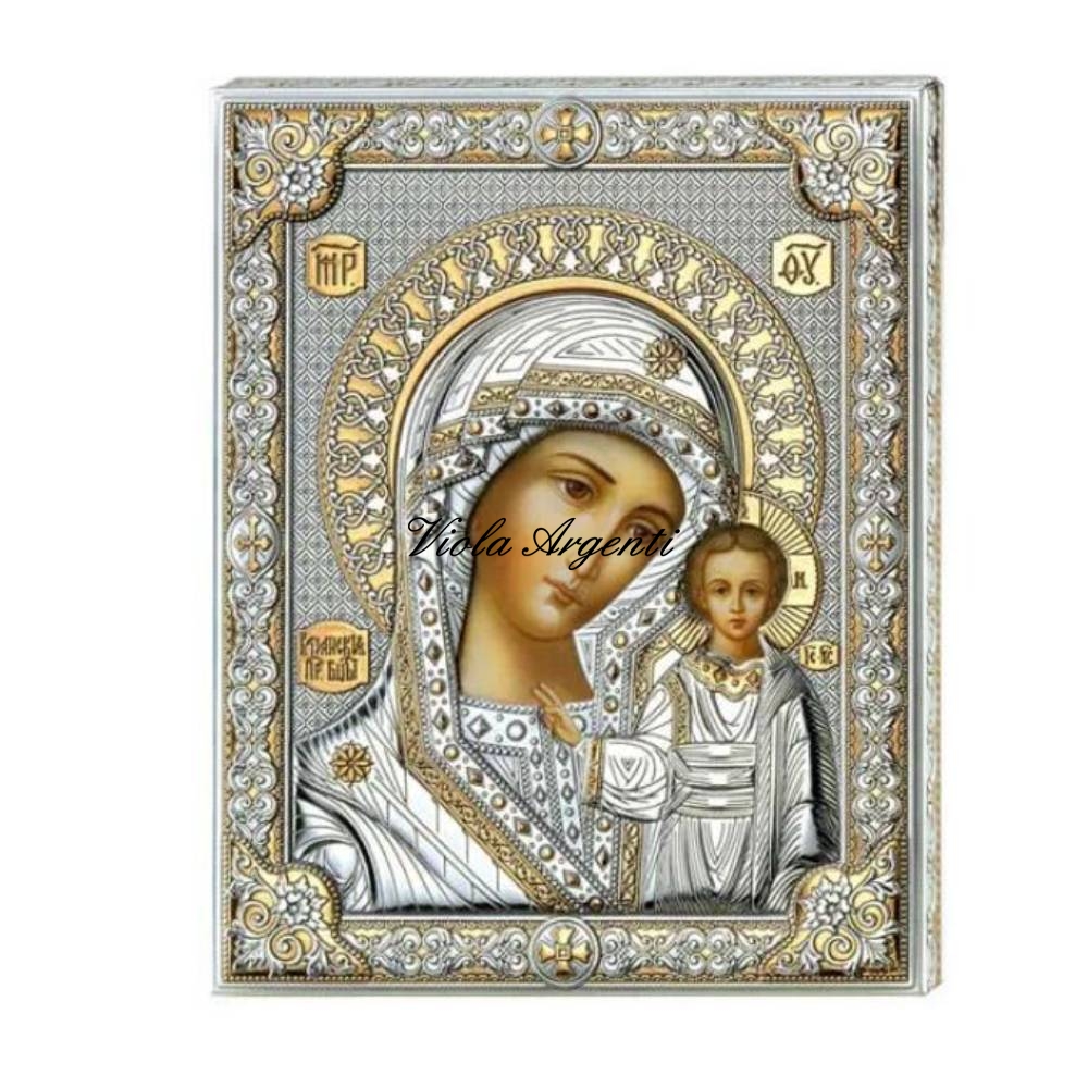 Icona Kazan di . Argento online