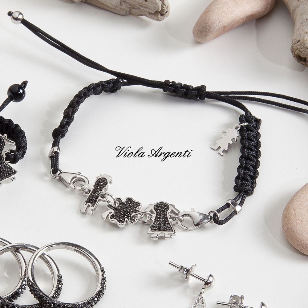 Bimba - Quadrifoglio - Bimbo di . Argento online
