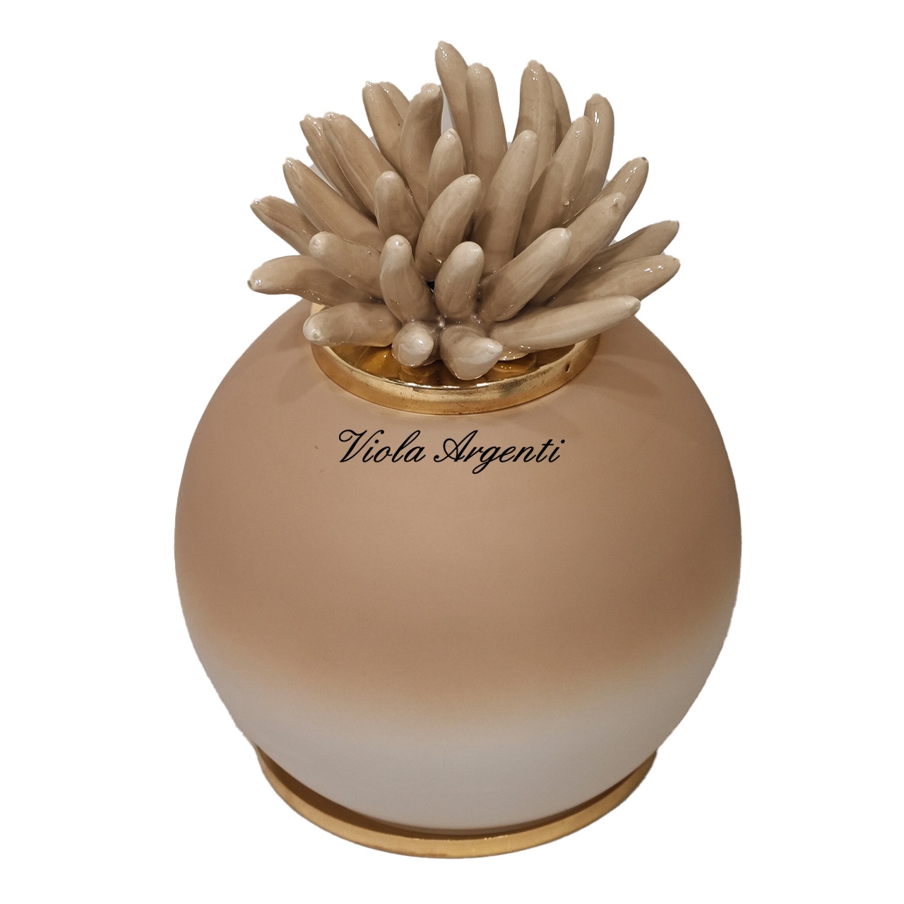 Lampada corallo avorio di . Argento online