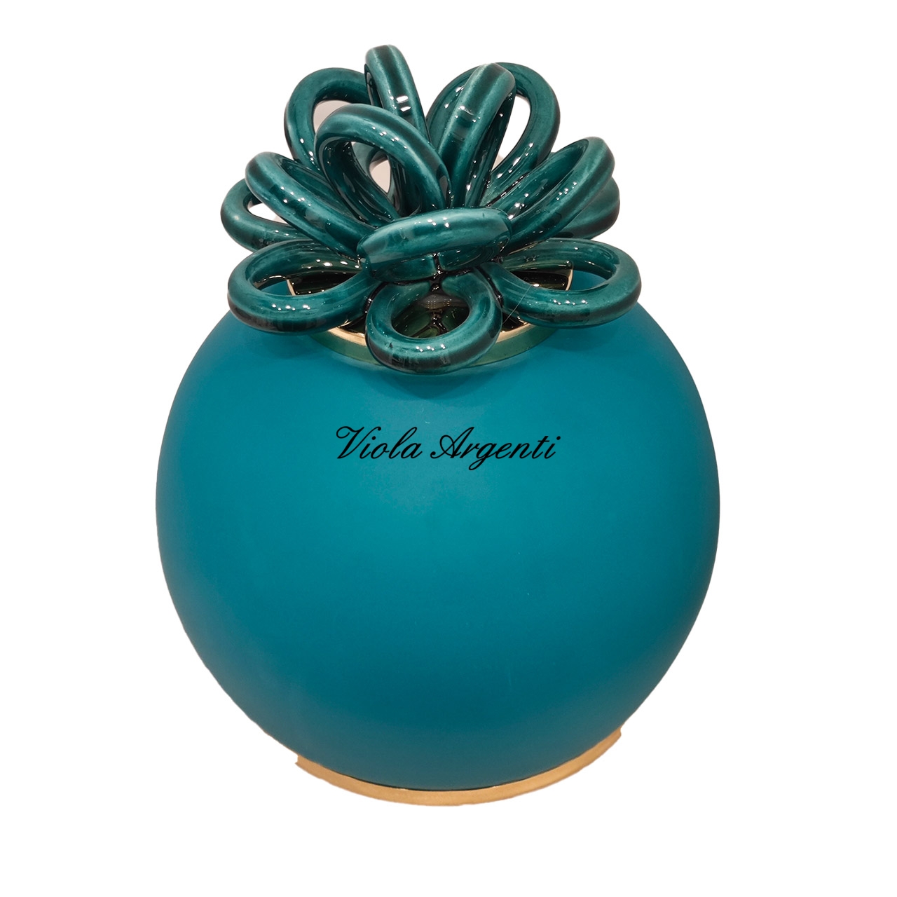 Lampada nodo verde di . Argento online