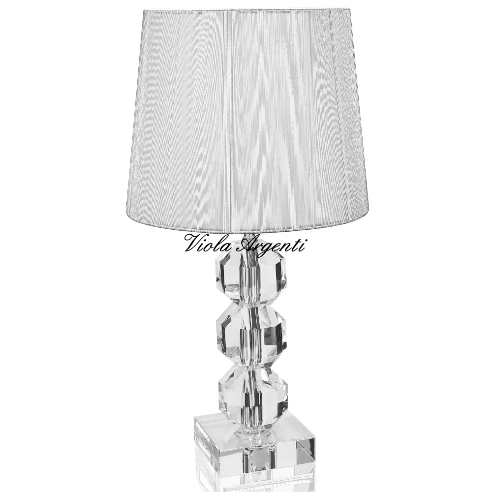 Lampada a tre sfere di . Argento online