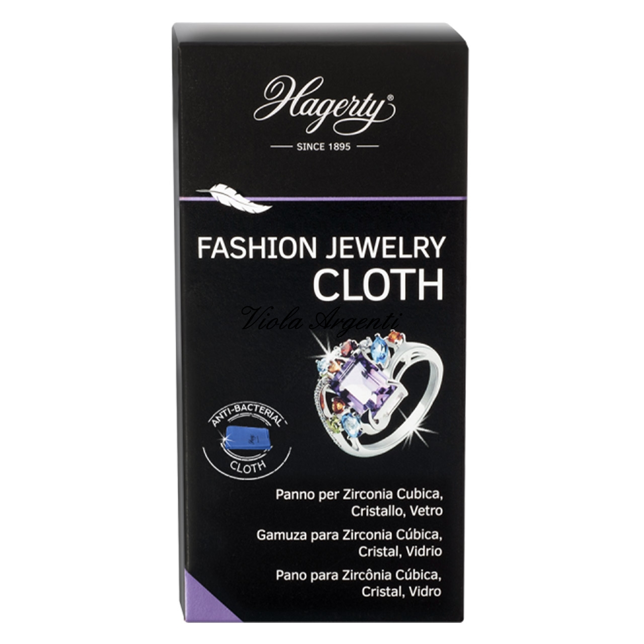Panno pulizia bigiotteria di Hagerty. Argento online