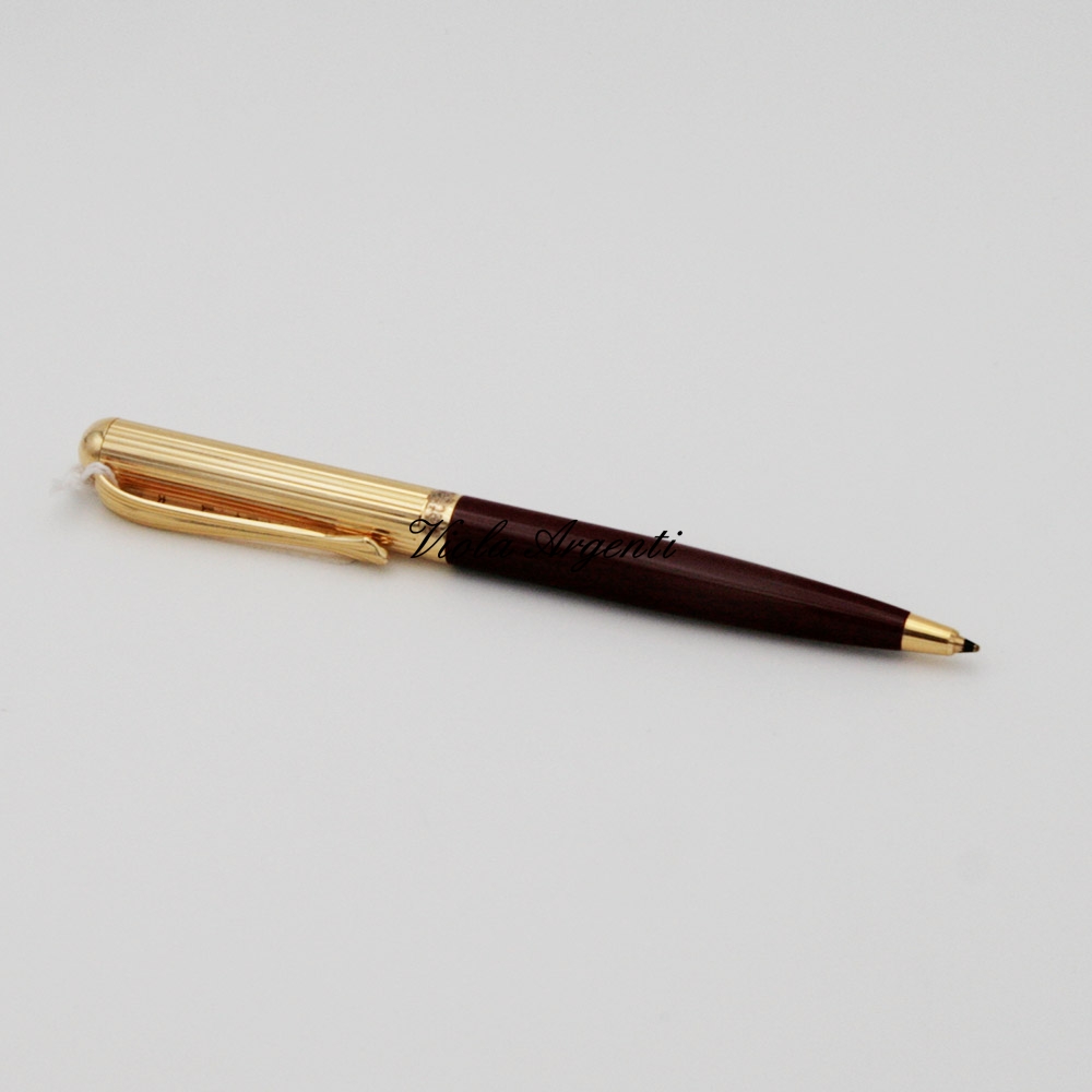 Penna a sfera Lady bordeaux di Ferrari da Varese. Argento online
