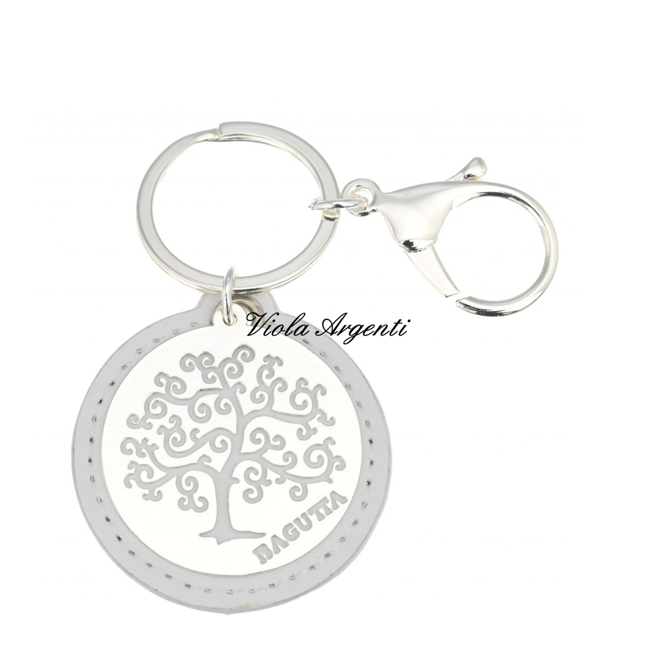Portachiavi albero della vita stilizzato di . Argento online