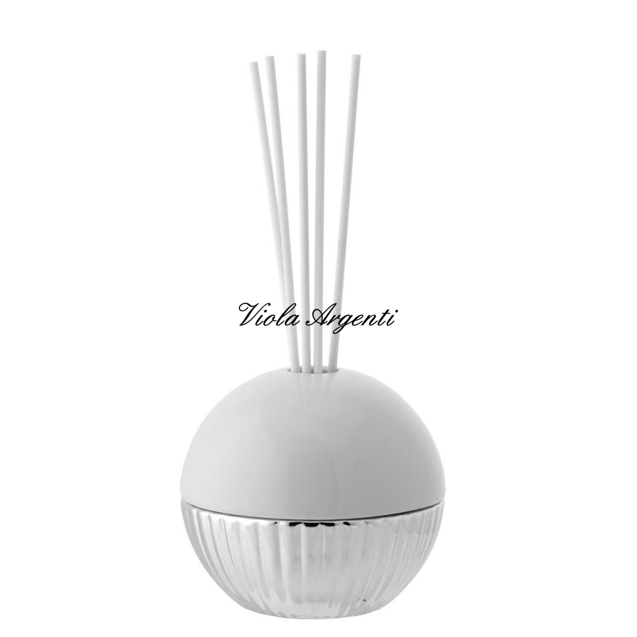 Profumatore ambiente sfera bicolore di . Argento online